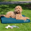 Show in main carousel: FurHaven Deluxe Oxford Full Support Dog & Cat Bed with Removable Cover, Deep Lagoon, Large slide 1 of 10
