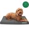 Show in main carousel: FurHaven Deluxe Oxford Full Support Dog & Cat Bed with Removable Cover, Stone Gray, Large slide 5 of 11