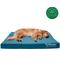 Show in main carousel: FurHaven Deluxe Oxford Memory Foam Indoor/Outdoor Dog & Cat Bed with Removable Cover, Jumbo, Deep Lagoon slide 4 of 10