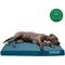Show in main carousel: FurHaven Deluxe Oxford Memory Foam Indoor/Outdoor Dog & Cat Bed with Removable Cover, Large, Deep Lagoon slide 4 of 10