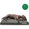 Show in main carousel: FurHaven Deluxe Oxford Memory Foam Indoor/Outdoor Dog & Cat Bed with Removable Cover, Large, Stone Grey slide 4 of 10