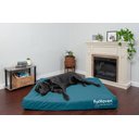 FurHaven Deluxe Oxford Orthopedic Indoor/Outdoor Dog & Cat Bed with Removable Cover, Jumbo Plus, Deep Lagoon