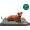 Show in main carousel: FurHaven Deluxe Oxford Orthopedic Indoor/Outdoor Dog & Cat Bed with Removable Cover, Jumbo, Stone Grey slide 4 of 10