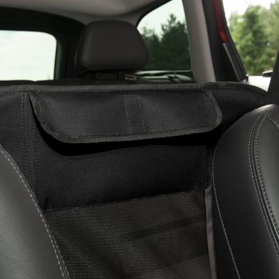 Show full view: FurHaven Deluxe Pet Barrier & Seat Protector with Carry Bag, Black slide 9 of 11