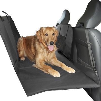 Show full view: FurHaven Deluxe Pet Barrier & Seat Protector with Carry Bag, Gray slide 3 of 11