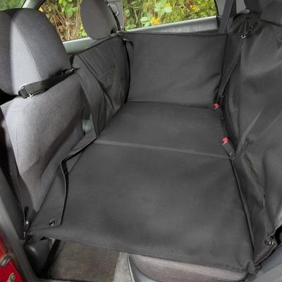 Show full view: FurHaven Deluxe Pet Barrier & Seat Protector with Carry Bag, Gray slide 5 of 11