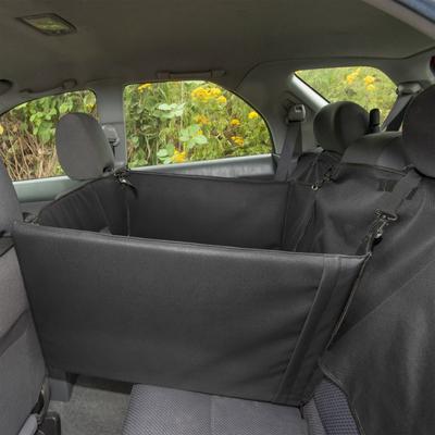 Show full view: FurHaven Deluxe Pet Barrier & Seat Protector with Carry Bag, Gray slide 6 of 11