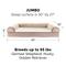 Show in main carousel: FurHaven Faux Fleece Memory Top Bolster Dog Bed with Removable Cover, Cream, Jumbo slide 5 of 11