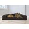 Show in main carousel: FurHaven Faux Fleece Orthopedic Bolster Cat & Dog Bed with Removable Cover, Coffee, Jumbo slide 1 of 11