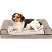 Show in main carousel: FurHaven Faux Fleece Orthopedic Bolster Cat & Dog Bed with Removable Cover, Cream, Medium slide 4 of 11