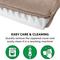 Show in main carousel: FurHaven Faux Fleece Orthopedic Bolster Cat & Dog Bed with Removable Cover, Cream, Medium slide 8 of 11