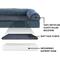 Show in main carousel: FurHaven Faux Fleece Orthopedic Bolster Cat & Dog Bed with Removable Cover, Orion Blue, Jumbo Plus slide 6 of 11