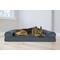 Show in main carousel: FurHaven Faux Fleece Orthopedic Bolster Cat & Dog Bed with Removable Cover, Orion Blue, Jumbo slide 1 of 11