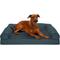 Show in main carousel: FurHaven Faux Fleece Orthopedic Bolster Cat & Dog Bed with Removable Cover, Orion Blue, Jumbo slide 4 of 11