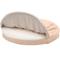 Show in main carousel: FurHaven Faux Sheepskin Snuggery Orthopedic Cat & Dog Bed with Removable Cover, Cream, 44-in slide 3 of 11