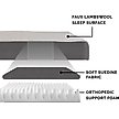 Show in main carousel: FurHaven Faux Sheepskin & Suede Deluxe Orthopedic Cat & Dog Bed with Removable Cover, Gray, Jumbo slide 6 of 11
