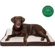 Show in main carousel: FurHaven Faux Sheepskin & Suede Deluxe Orthopedic Cat & Dog Bed with Removable Cover, Large, Espresso slide 4 of 11