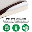 Show in main carousel: FurHaven Faux Sheepskin & Suede Memory Foam Cat & Dog Bed with Removable Cover, Espresso, Jumbo Plus slide 8 of 10