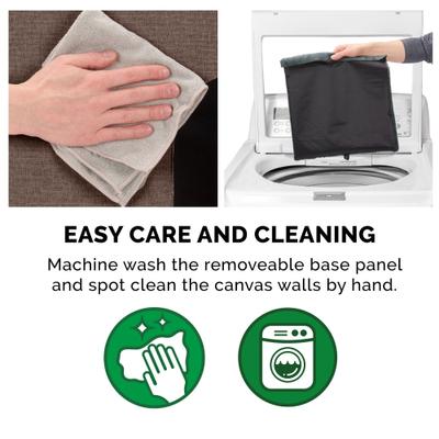 Show full view: FurHaven House Footstool & Ottoman Dog & Cat Bed, Coconut Brown, Large slide 10 of 12