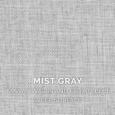 Show full view: FurHaven House Footstool & Ottoman Dog & Cat Bed, Mist Gray, Large slide 8 of 11