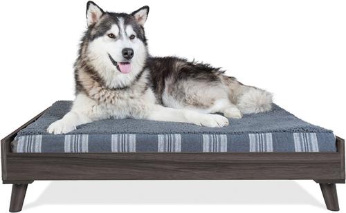 Show full view: FurHaven Jumbo Modern Dog & Cat Bed Frame, 40-in, Gray Wash slide 4 of 11