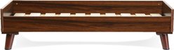 FurHaven Jumbo Modern Dog & Cat Bed Frame, 40-in, Walnut Veneer
