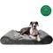 Show in main carousel: FurHaven Minky Plush Luxe Lounger Orthopedic Cat & Dog Bed with Removable Cover, Gray, Giant slide 4 of 10