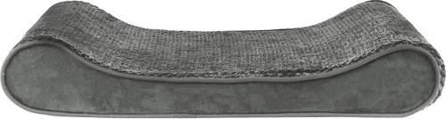 Show full view: FurHaven Minky Plush Luxe Lounger Orthopedic Cat & Dog Bed with Removable Cover, Gray, Medium slide 4 of 11