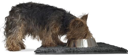 Show full view: FurHaven Muddy Paws Towel & Shammy Dog Mat, Gray, Small slide 3 of 11