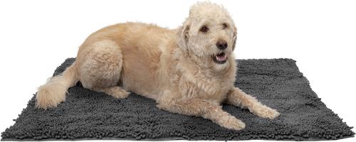 Show full view: FurHaven Muddy Paws Towel & Shammy Dog Mat, Gray, X-Large slide 4 of 12