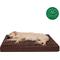 Show in main carousel: FurHaven NAP Ultra Plush Full Support Deluxe Dog & Cat Bed, Chocolate, Jumbo slide 4 of 11