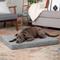 Show in main carousel: FurHaven NAP Ultra Plush Full Support Deluxe Dog & Cat Bed, Gray, Large slide 1 of 12