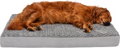 FurHaven NAP Ultra Plush Orthopedic Deluxe Bed + Water-Resistant Cat & Dog Bed Mattress Liner, Jumbo slide 2 of 9