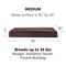 Show in main carousel: FurHaven NAP Ultra Plush Orthopedic Deluxe Cat & Dog Bed with Removable Cover, Chocolate, Medium slide 3 of 12