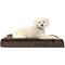 Show in main carousel: FurHaven NAP Ultra Plush Orthopedic Deluxe Cat & Dog Bed with Removable Cover, Chocolate, Medium slide 4 of 12