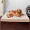 Show in main carousel: FurHaven NAP Ultra Plush Orthopedic Deluxe Cat & Dog Bed with Removable Cover, Cream, Jumbo slide 1 of 12