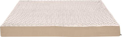 Show full view: FurHaven NAP Ultra Plush Orthopedic Deluxe Cat & Dog Bed with Removable Cover, Cream, Jumbo slide 5 of 12
