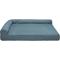 Show in main carousel: FurHaven Paw-Quilted Cooling Gel Top Deluxe Chaise Orthopedic Cat & Dog Bed with Removable Cover, Bluestone, Jumbo slide 5 of 10