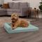 Show in main carousel: FurHaven Paw-Quilted Deluxe Chaise Orthopedic Cat & Dog Bed with Removable Cover, Iceberg Green, Large slide 1 of 10