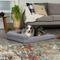 Show in main carousel: FurHaven Paw-Quilted Full Support Deluxe Chaise Cat & Dog Bed with Removable Cover, Titanium, Large slide 1 of 10