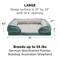Show in main carousel: FurHaven Perfect Comfort Velvet Waves Full Support Sofa Dog & Cat Bed, Celadon Green, Large slide 5 of 10