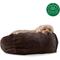 Show in main carousel: FurHaven Plush Ball Pillow Dog Bed with Removable Cover, Espresso, Small slide 4 of 13