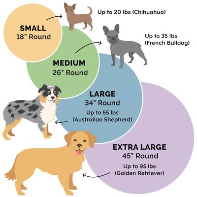 FurHaven Plush Ball Pillow Dog Bed with Removable Cover