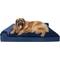 Show in main carousel: FurHaven Plush Deluxe Chaise Orthopedic Cat & Dog Bed with Removable Cover, Deep Sapphire, Jumbo Plus slide 4 of 11