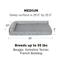 Show in main carousel: FurHaven Plush Fur & Almond Print Orthopedic Deluxe L-Chaise Sofa Cat & Dog Bed, Gray Almonds, Medium slide 2 of 10