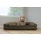 Show in main carousel: FurHaven Plush & Suede Bolster Dog Bed with Removable Cover, Espresso, Jumbo slide 1 of 9