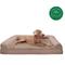 Show in main carousel: FurHaven Plush & Suede Cooling Gel Bolster Dog Bed with Removable Cover, Almondine, Jumbo Plus slide 5 of 11