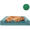 Show in main carousel: FurHaven Plush & Suede Cooling Gel Bolster Dog Bed with Removable Cover, Deep Pool, Jumbo slide 4 of 10