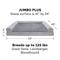 Show in main carousel: FurHaven Plush & Suede Cooling Gel Bolster Dog Bed with Removable Cover, Gray, Jumbo Plus slide 5 of 10