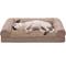 Show in main carousel: FurHaven Plush & Suede Full Support Sofa Dog & Cat Bed, Almondine, Medium slide 5 of 10